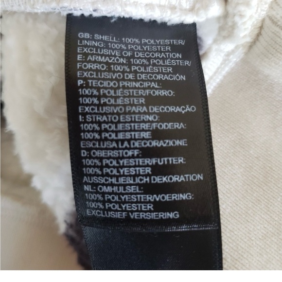 The North Face Campshire 2.0 Aztec Hooded Zip Up Sherpa Fleece Jacket-Women's M - Picture 9 of 10